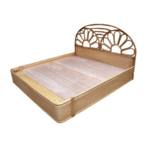Rattan Designer Bed