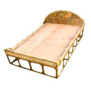 Rattan Simple Bed