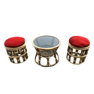 Rattan Tool and Table