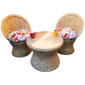 Rattan Wicker Chair Set