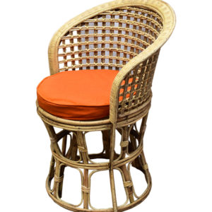 Rattan Small Netting Chair