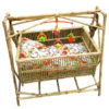 baby cradle, bamboo cradle