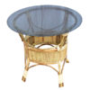 rattan table, cane table, bamboo table