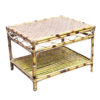 bamboo table, cane table, rattan table