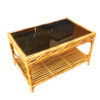 bamboo table, tea table. rattan table