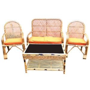Cane/Rattan Sofa Set