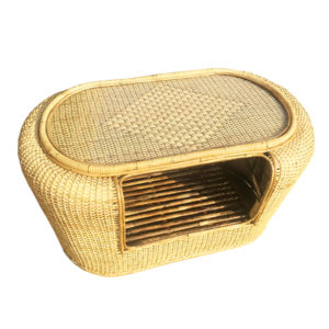 Cane/Rattan Wicker Table
