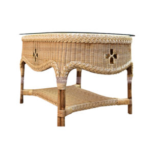 Cane/Rattan Wicker Table