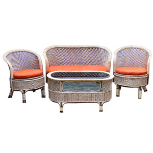 Cane/Rattan Sofa Set