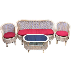 Cane/Rattan Sofa Set
