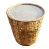 cane table, rattan table, bamboo table