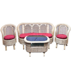 Cane/Rattan Sofa Set