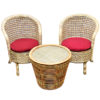 rattan chair, bamboo chair, cane table