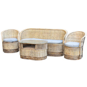 Cane/Rattan Wicker Sofa Set