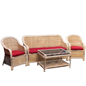Cane/Rattan Wicker Sofa Set