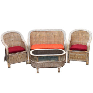 Cane/Rattan Wicker Sofa Set