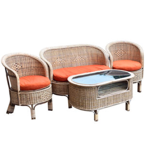 Cane/Rattan Wicker sofa Set
