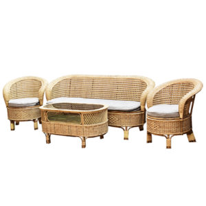Cane/Rattan Sofa Set