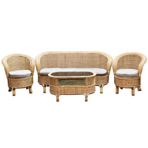 Cane/Rattan Sofa Set