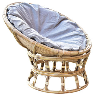 Cane/Rattan Disc Chair