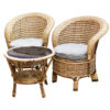 rattan chair, cane chair
