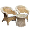 rattan chair, cane chair