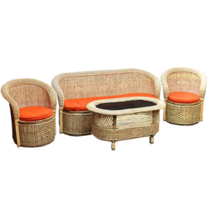 Cane/Rattan Wicker Sofa Set
