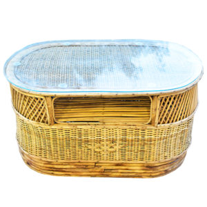 Rattan/Cane Wicker Table