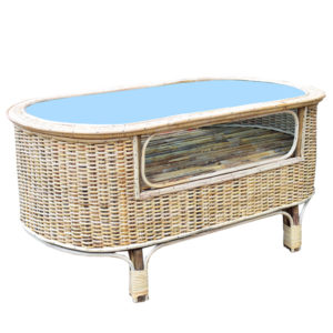 Rattan/Cane Wicker Table