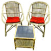 rattan chair, cane chair
