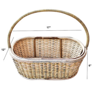 Rattan/Cane Big Basket