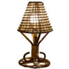 rattan lamp