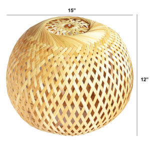 Large Bamboo Lampshade