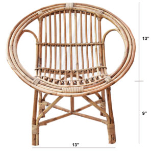 cane/rattan baby chair
