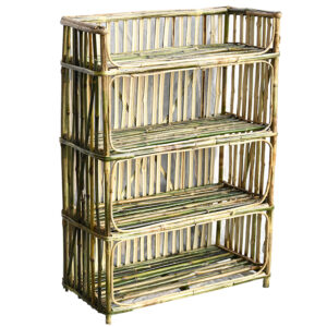 Bamboo Books/Shoes Rack (4 step)