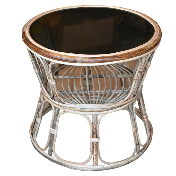 rattan bamboo table