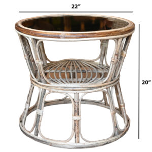 Rattan/Cane Table