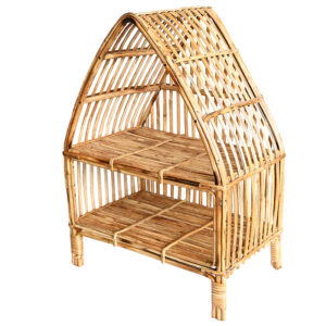 Rattan Mandir Rack