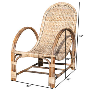 Rattan Reclining chair