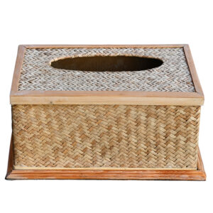 Rattan Tissue Box