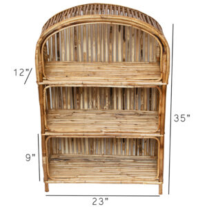 Round Premium Books/Shoes Rack(3 step)